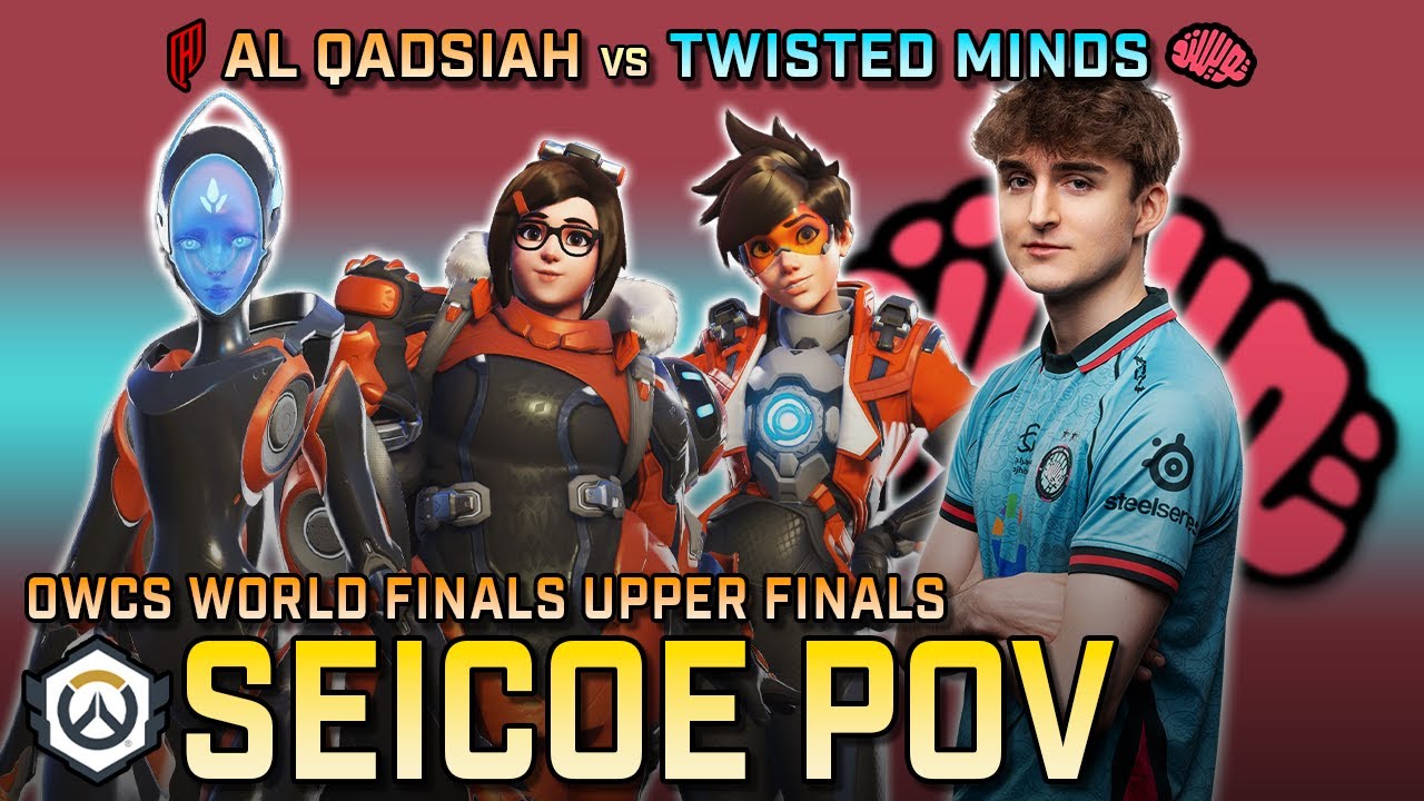 [ Seicoe ] CRAZY Flex DPS | Al Qadsiah vs Twisted Minds | OWCS World Finals Upper Finals
