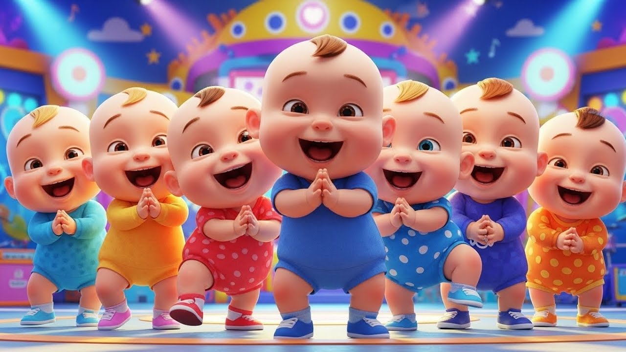 Clap Clap Jump Jump 👶🎵 | Fun Baby Dance Song for Kids