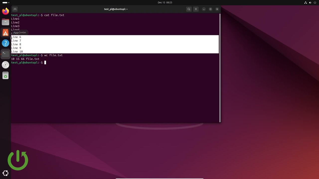 LINUX: Come contare righe, parole e caratteri con wc