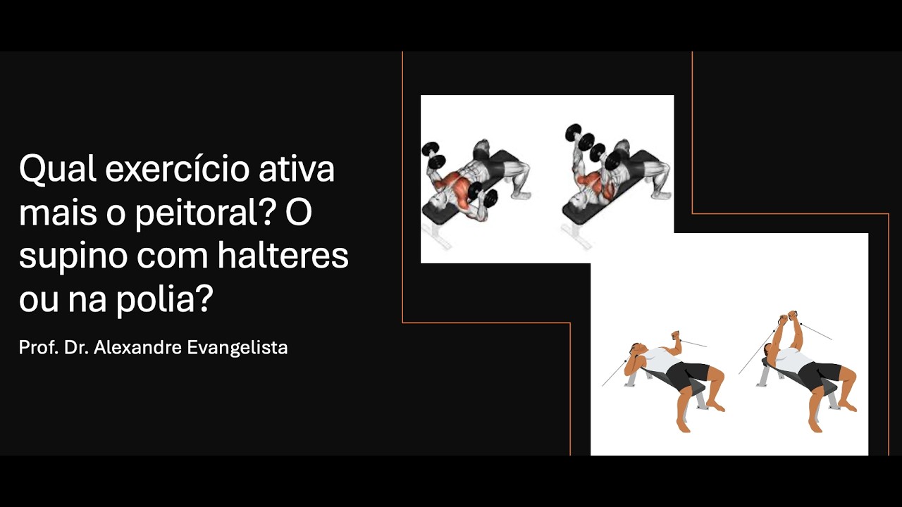 supino com halteres ou na polia? O que ativa mais o peitoral, tríceps e deltóide anterior?
