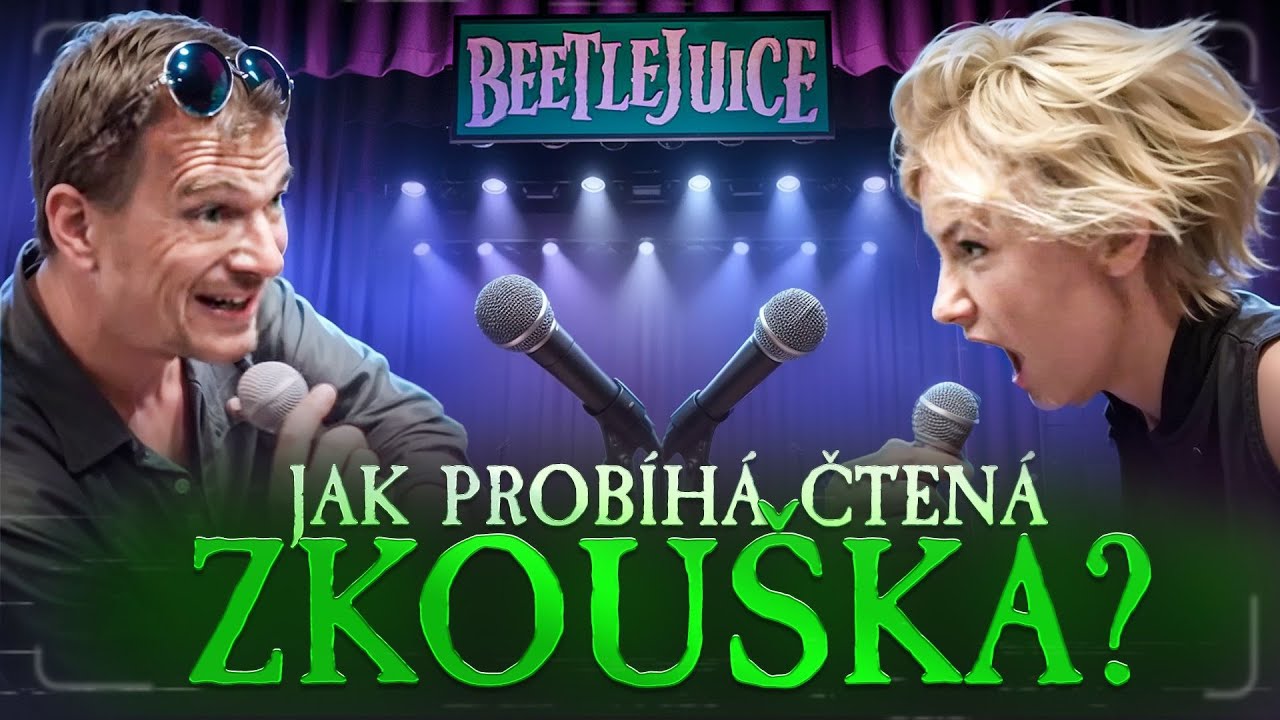 BEETLEJUICE - Making of - 5 - PRVNÍ ČTENÁ ZKOUŠKA