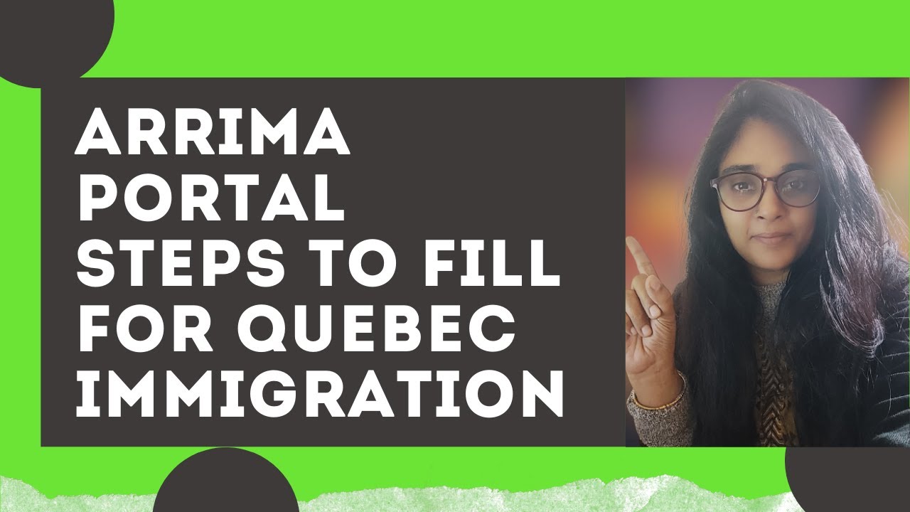 Arrima Portal/Quebec Immigration (Canada): Easy steps to create Arrima portal#arrima #quebec#qu&eacute;bec