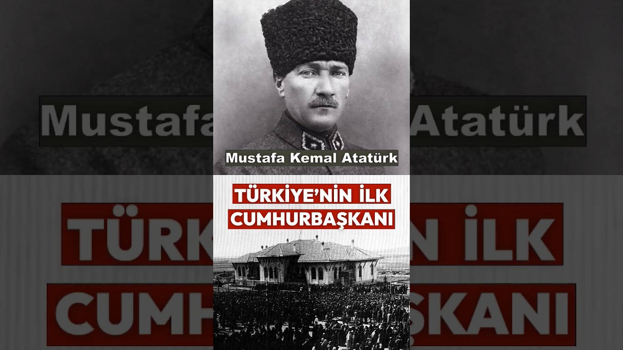 T&uuml;rkiye&rsquo;nin İlk Cumhurbaşkanı &lsquo;Mustafa Kemal Atat&uuml;rk&rsquo; #ntvarşiv #shorts #youtubeshorts #atat&uuml;rk