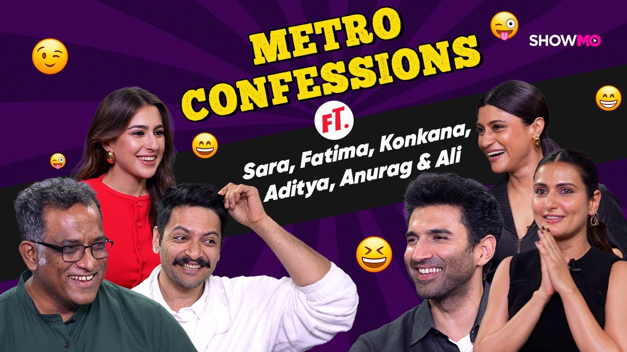 HILLARIOUS Metro...In Dino Confession ft. Sara, Konkana, Fatima, Ali, Aditya, and Anurag Basu