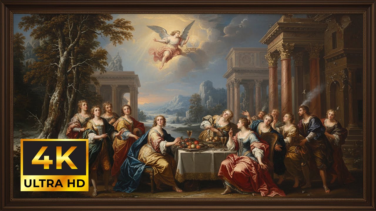 Tv Art Wallpaper - (4K ULTRA HD) “Baroque Era Oil Painting”