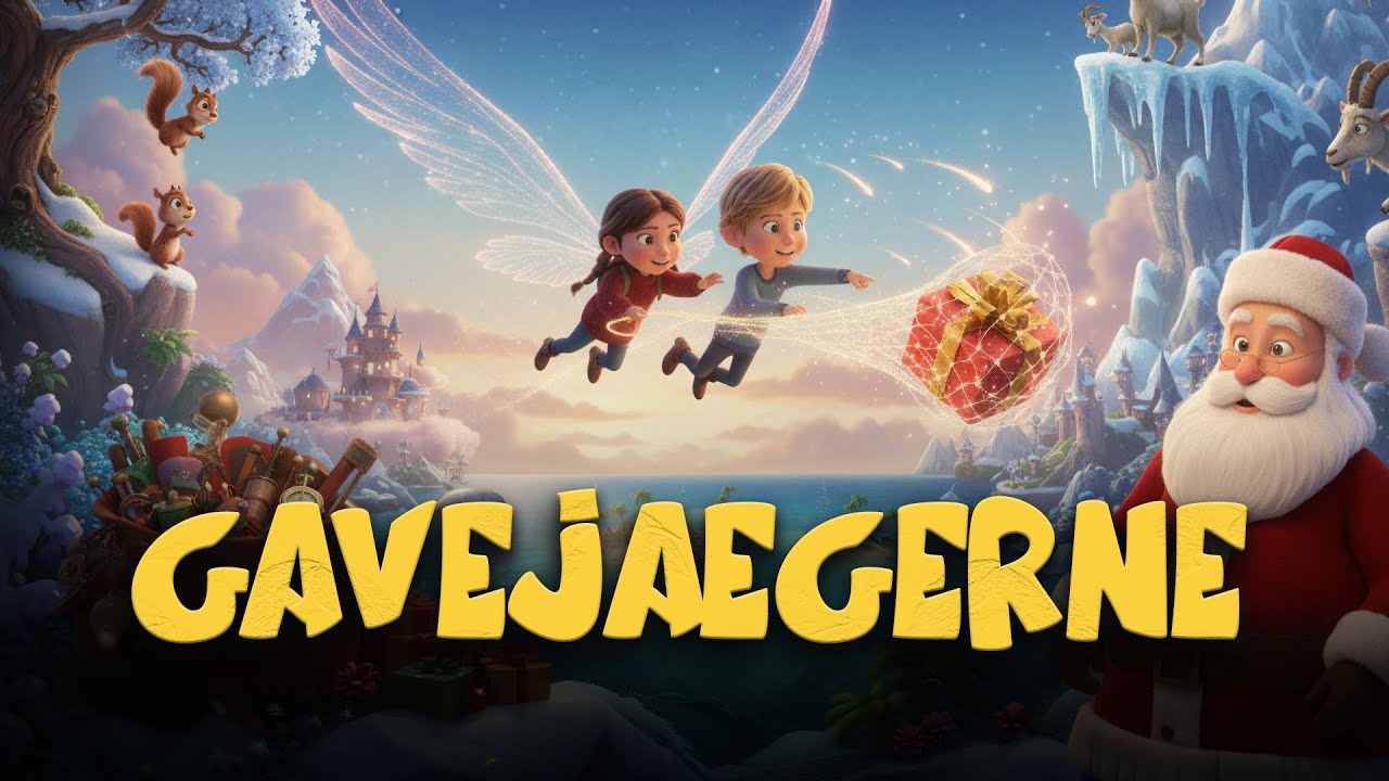 Gavej&aelig;gerne - Magisk julehistorie for b&oslash;rn | Eventyr med Mia og Lucas