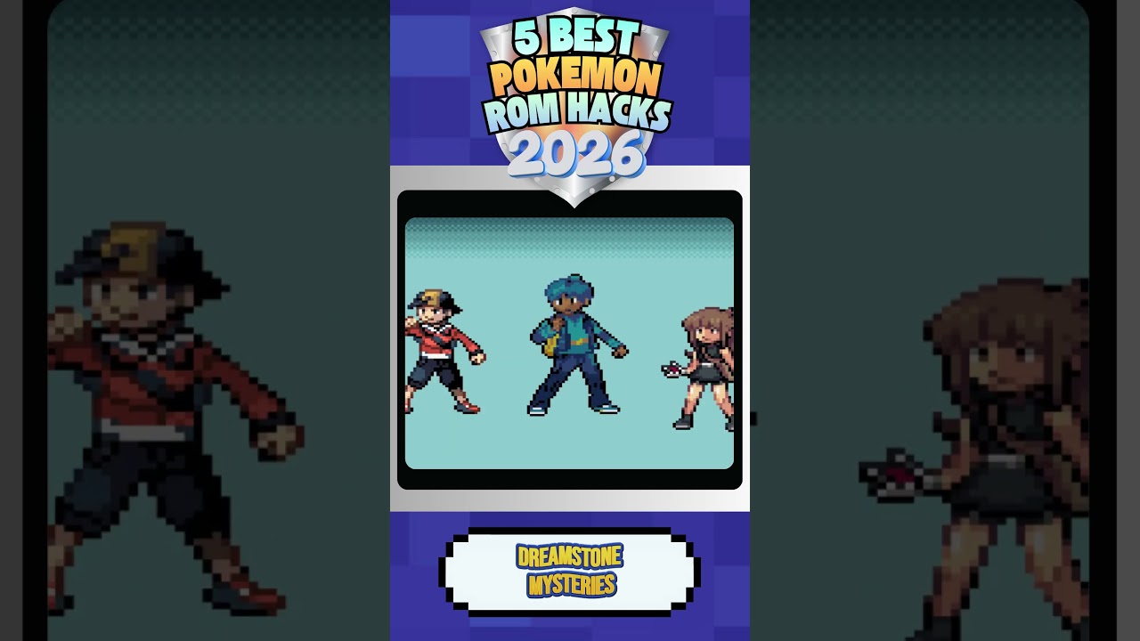 💥 ТОП-5 лучших ROM-хаков Pokemon 2026 года 🔥 