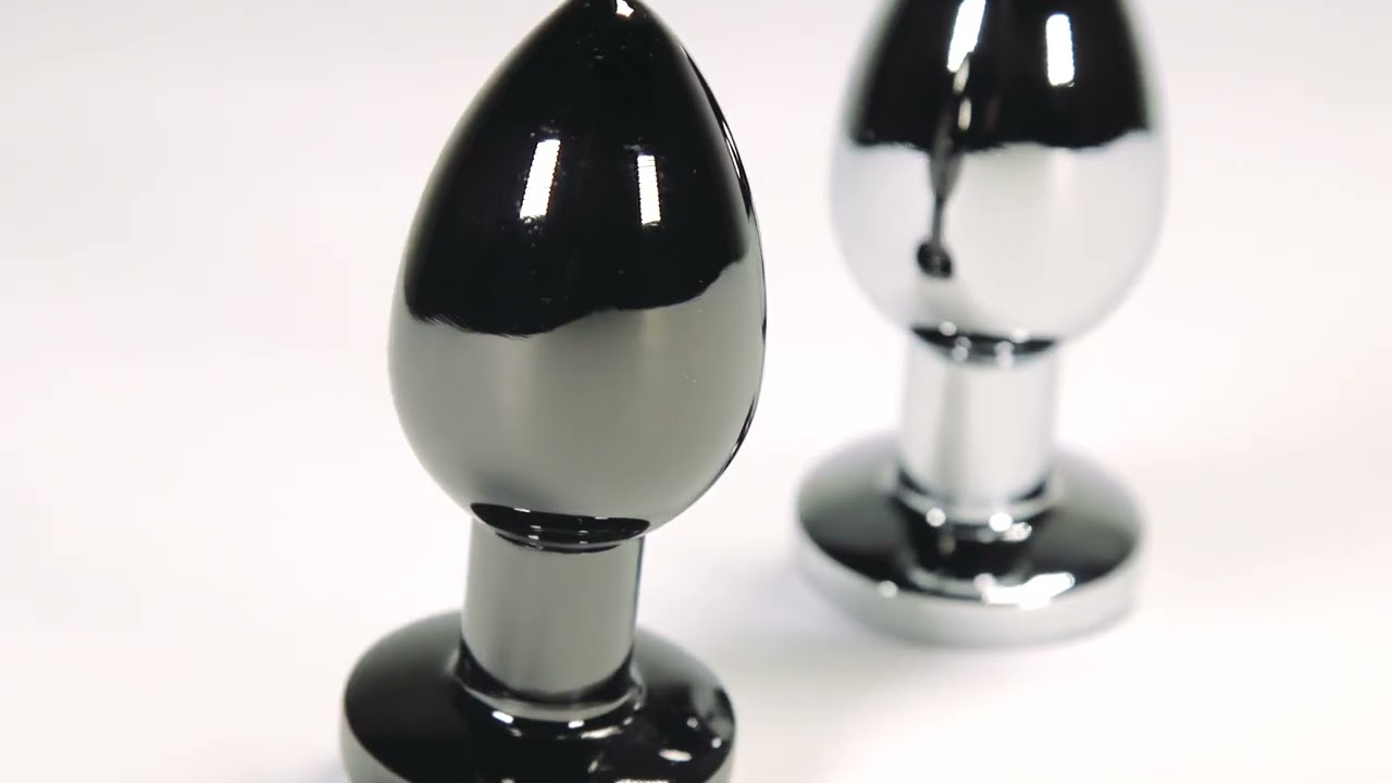 ASS-SATION REMOTE VIBRATING METAL PLUG #3069