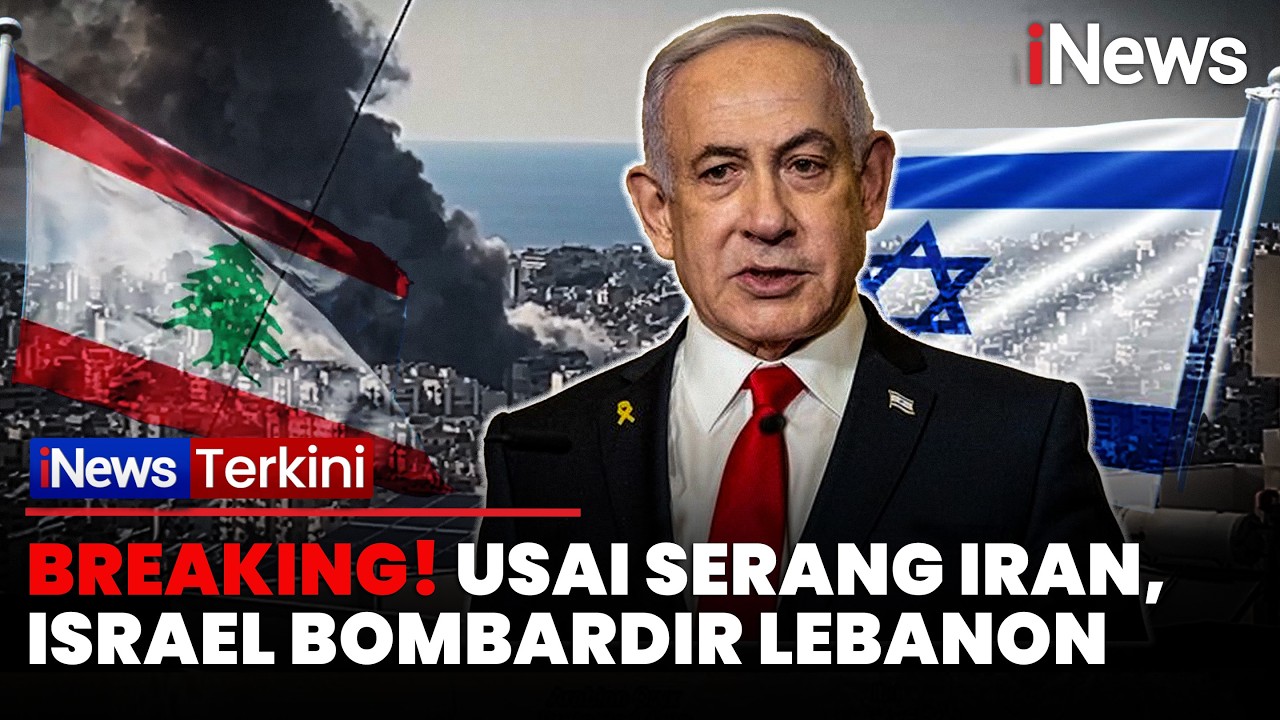 BREAKING! Israel Bombardir Lebanon, Ledakan Terjadi di Pusat Kota Beirut