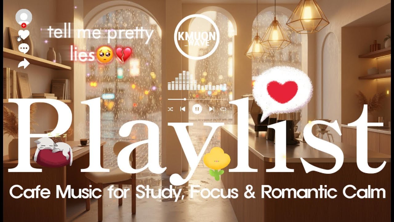 [Playlist] Soft Piano Jazz Cafe Acoustic Instrumental 10 Tracks | Study Work Relax 커피감성 로맨틱 카페음악
