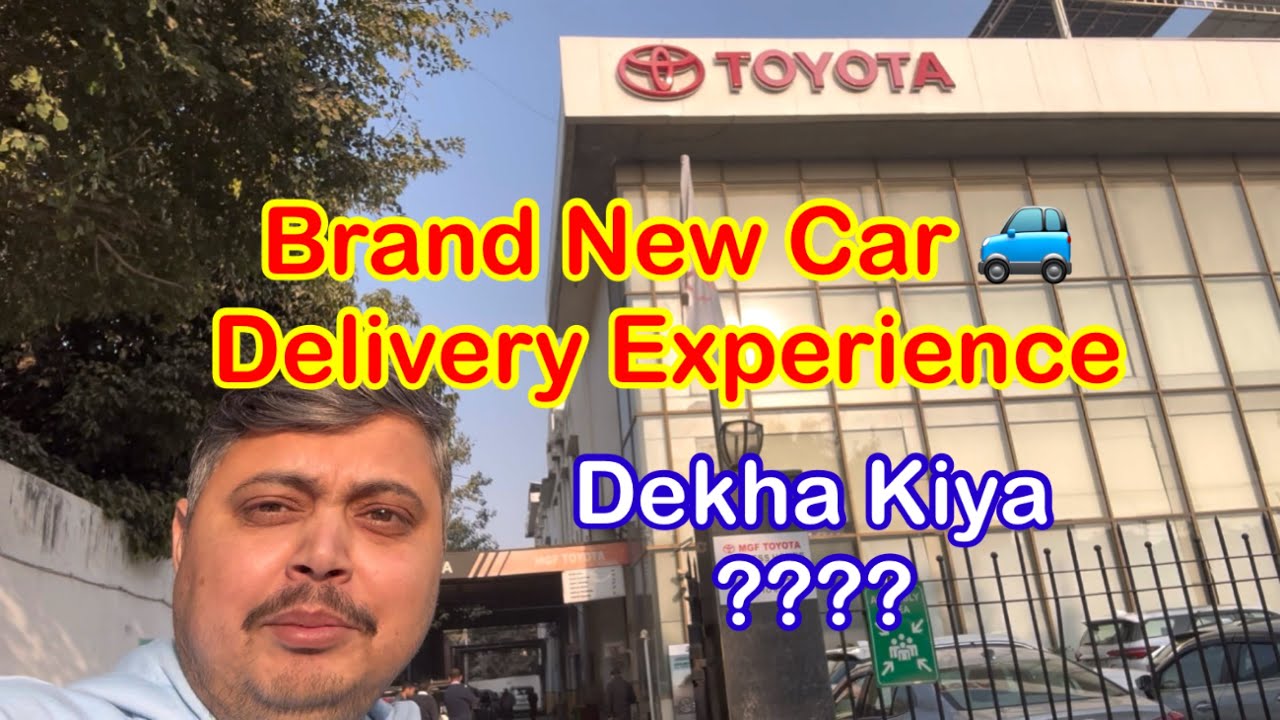 Taking Delivery of New Car