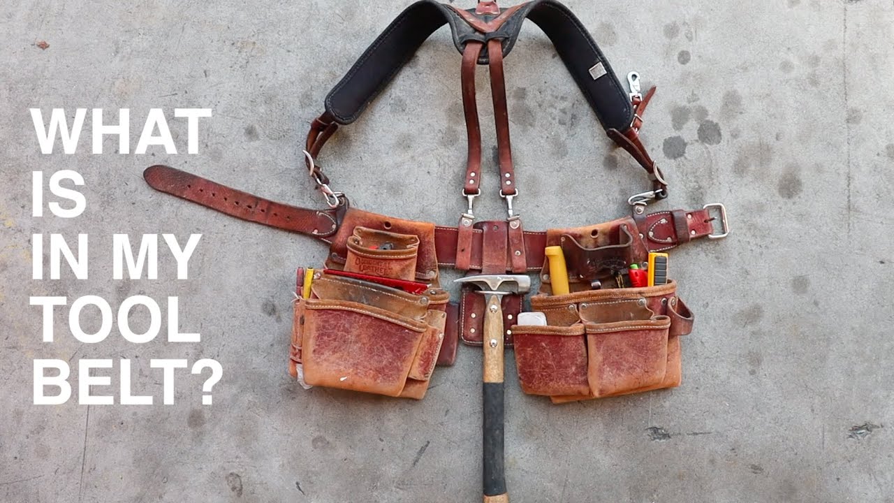 What Is In My Tool Belt? A Carpenter's Daily Carry