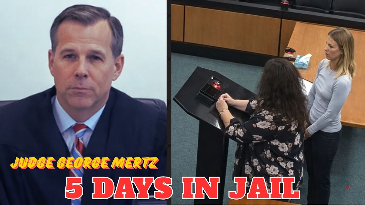 Judge George Mertz Delivers Tough Sentence After Emotional Court Statement