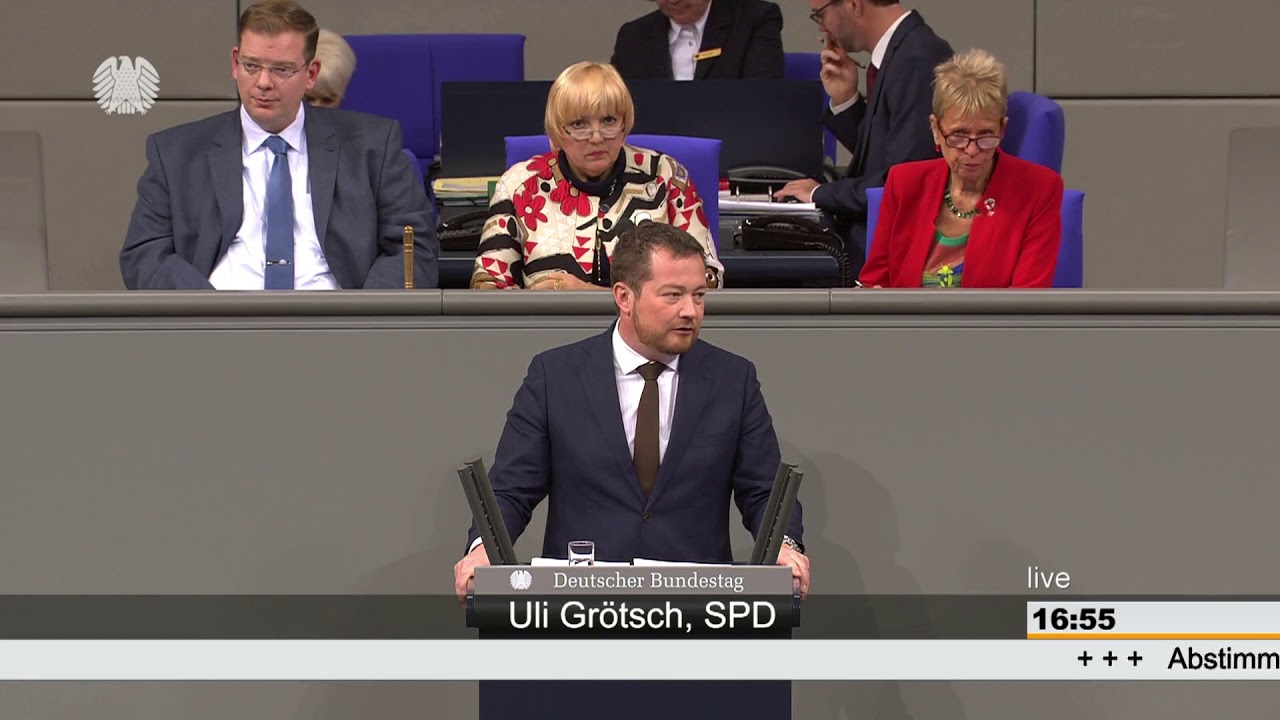 Uli Gr&ouml;tsch im Bundestag: Rede zum Haushalt des Bundesinnenministeriums f&uuml;r 2019