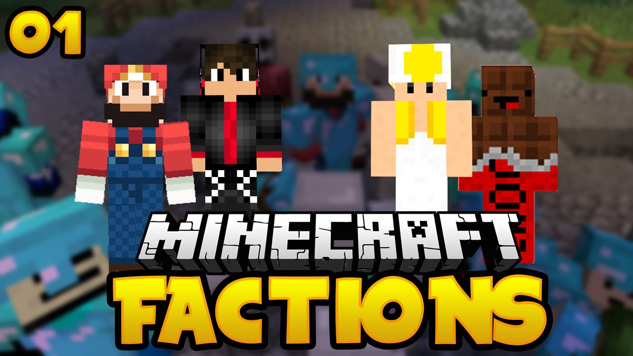 Minecraft: Pocket Pixels | FACTIONS - Part 01