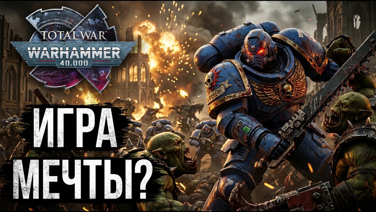 WARHAMMER 40K: TOTAL WAR - ВСЁ, ЧТО ИЗВЕСТНО ОБ ИГРЕ И ДЕТАЛЬНЫЙ ОБЗОР ТРЕЙЛЕРА