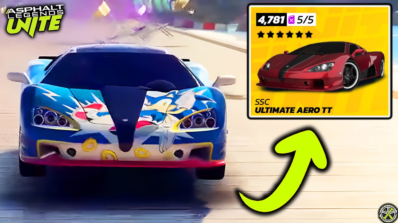 This run helped me GOLD my SSC Ultimate Aero TT: Asphalt Legends RTG #789