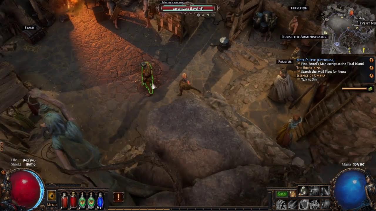 poe 1 ซ้อมวิ่งact cobra lash - end game ด้วย venom gyre (starter build)
