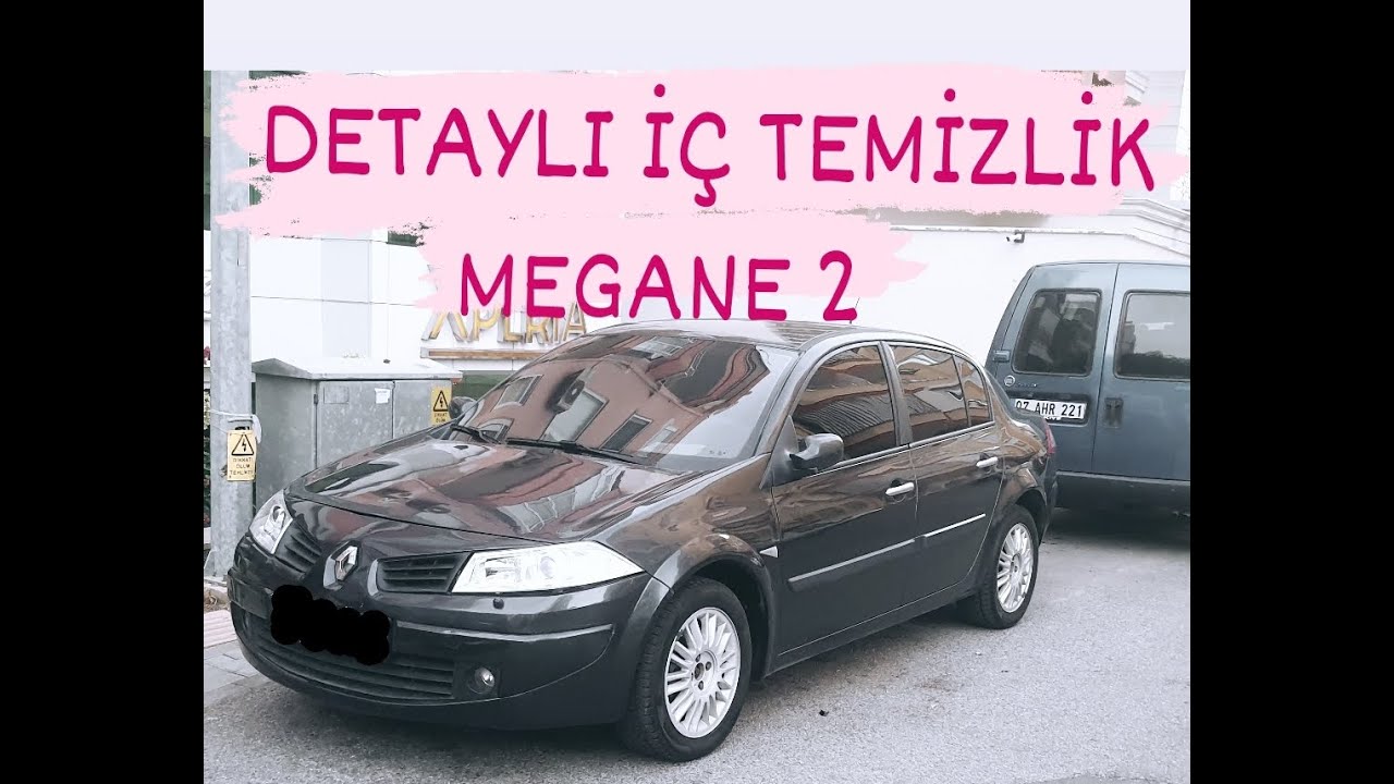 MEGANE 2 DETAYLI İÇ TEMİZLİK YILLARIN PİSLİGİ TEMİZLENDİ
