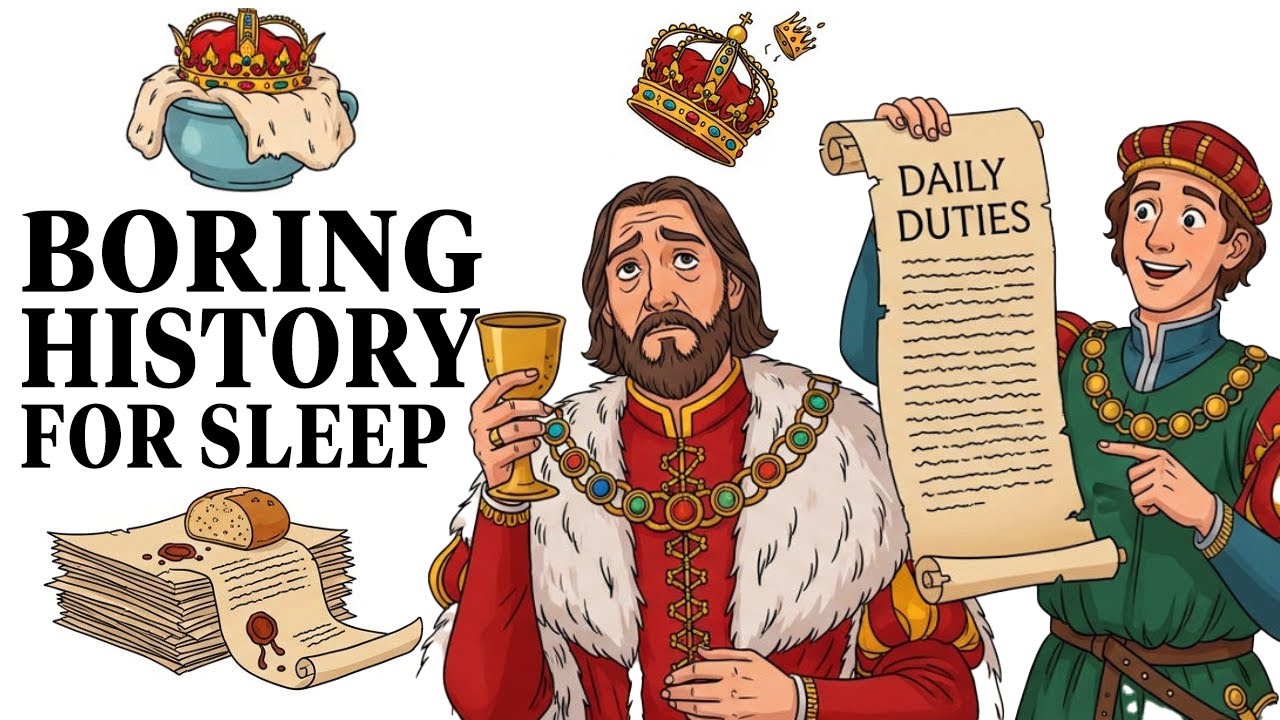 A Day in the Life of a Real Medieval King | Boring History For Sleep