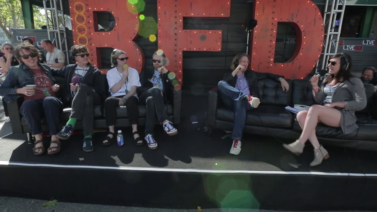 Franz Ferdinand With Danica At LIVE 105 BFD 2017