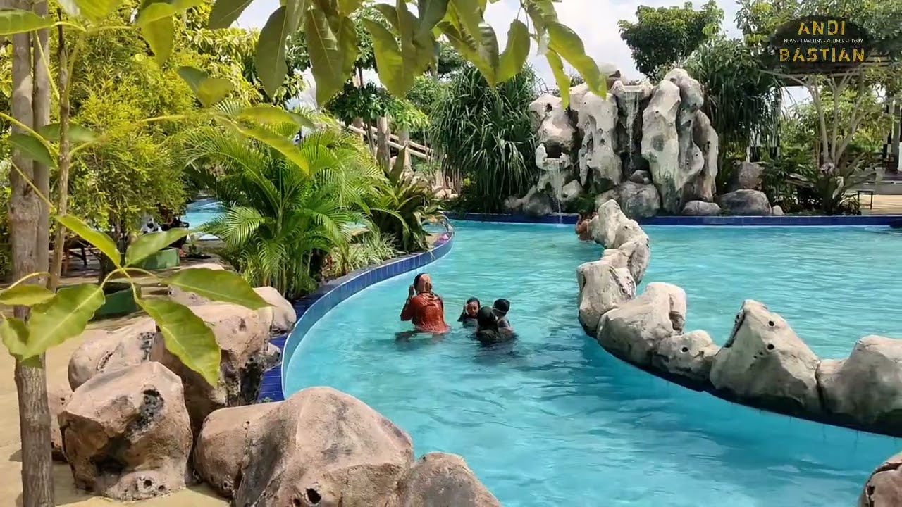 Liburan di Kretek Waterpark Kudus, kolam renang terlengkap di Kudus