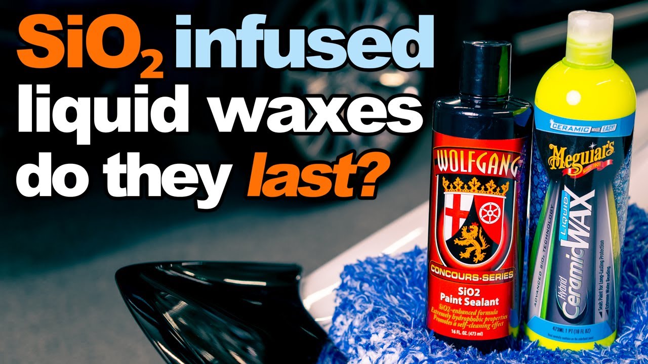 Wolfgang SiO2 Paint Sealant vs. Meguiar's Hybrid Ceramic Liquid Wax - The best liquid waxes?