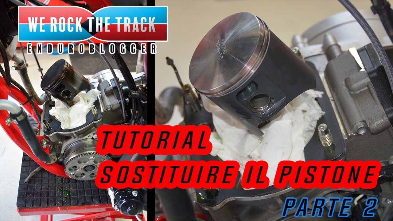 TUTORIAL PISTONE | Vlog Sostituire il Pistone su Moto 2 Tempi - Parte 2