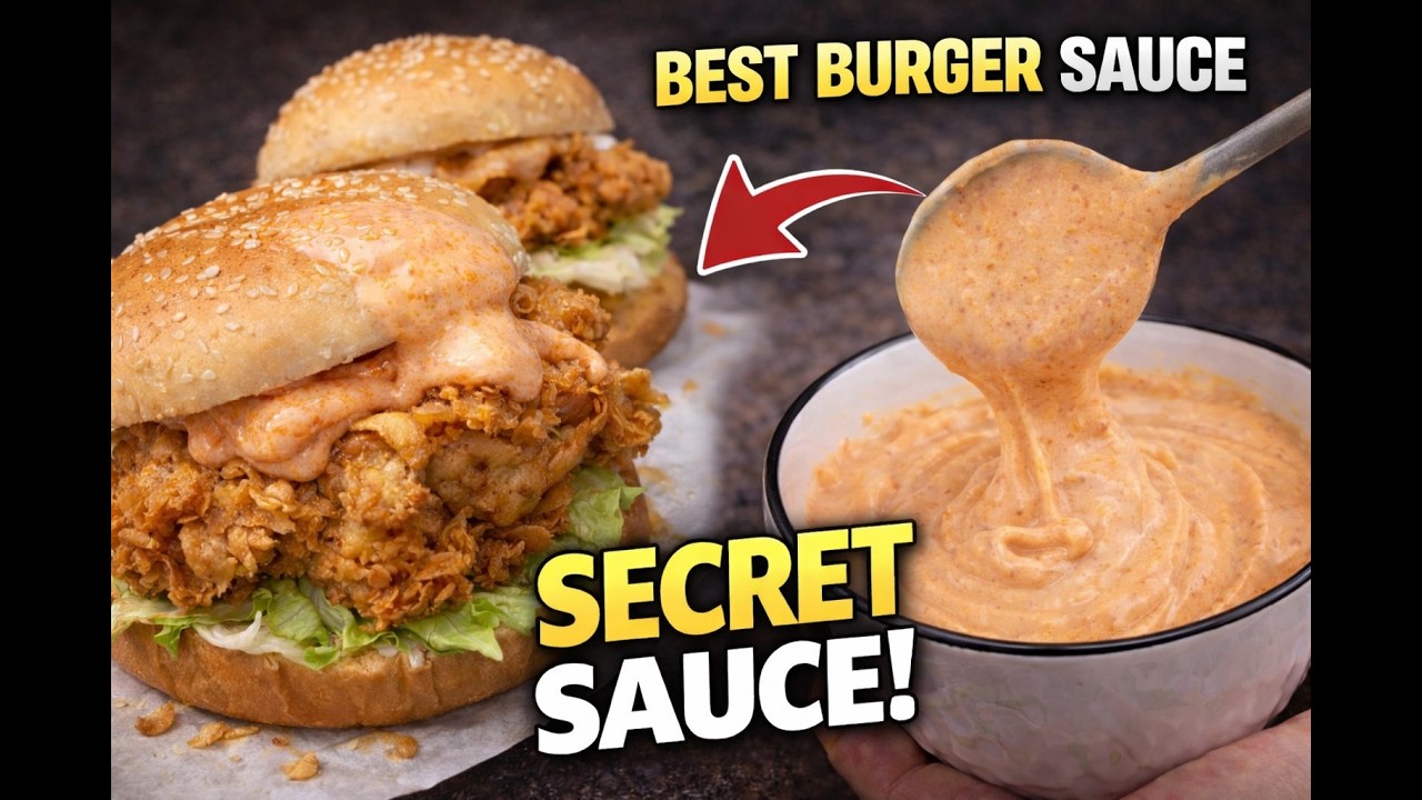 Secret Zinger & Grilled Burger Sauce Recipe | Better Than Restaurant Style!