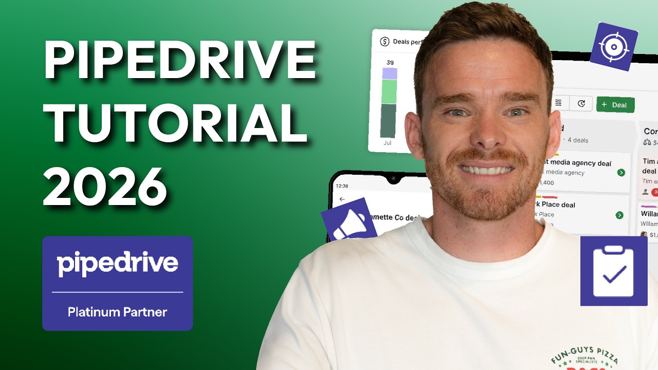 Pipedrive - Full Tutorial 2025