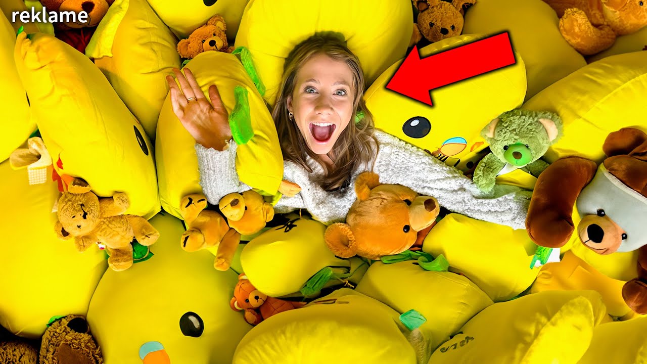 Fylder Najas værelse med bamser! /PRANK!