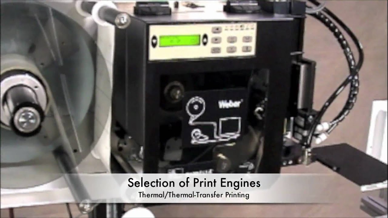 Weber Model 5300rfid Smart Label Printer-Applicator with Pre-Apply Reject