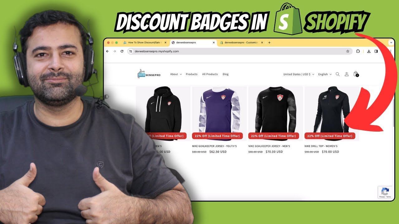 How To Show Discount Sale Badge in Shopify (2026) Updated
