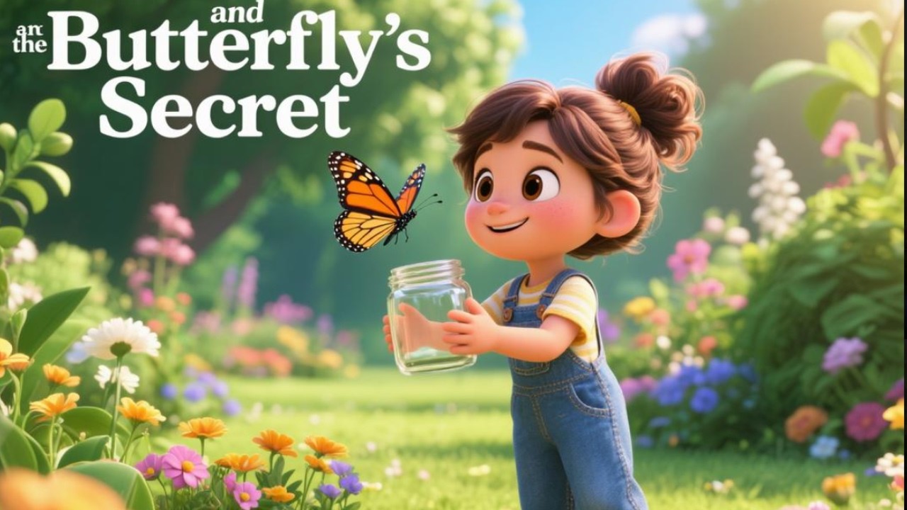 Chloe and the Butterfly's Secret 🦋 Powerful Life Lesson for Kids | MoonMagic Kids