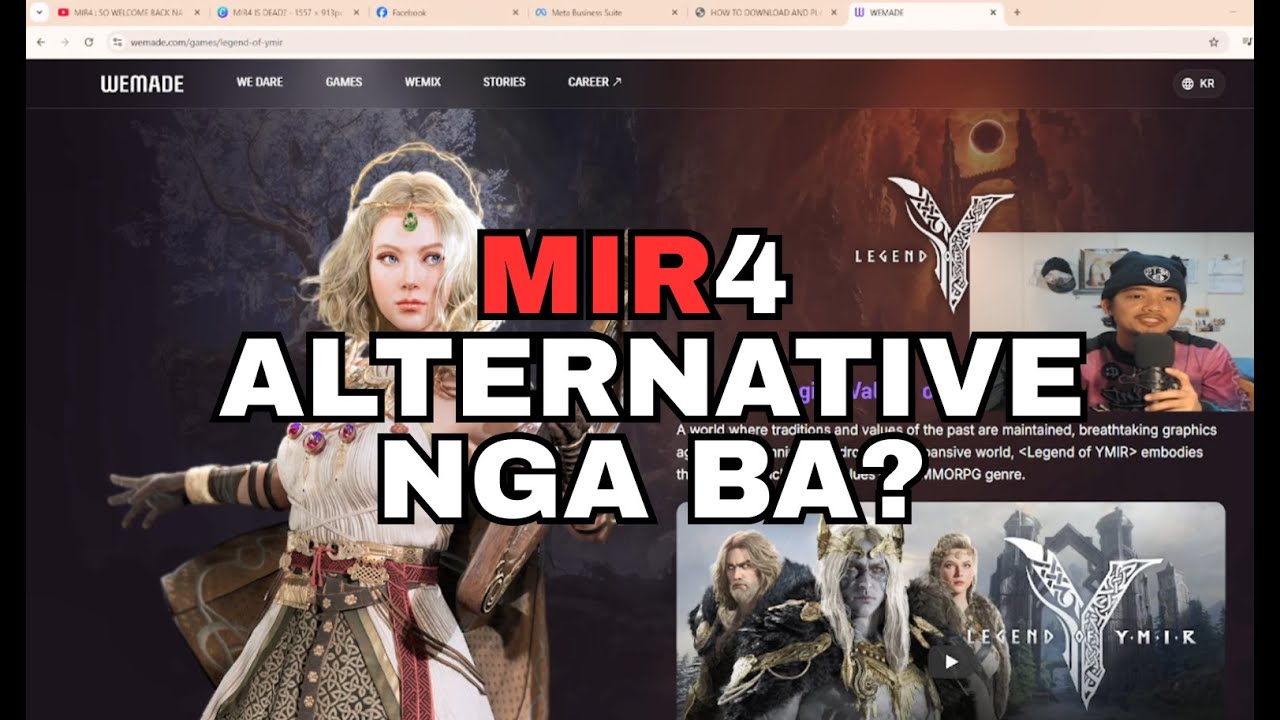 MIR4 ALTERNATIVE OR KILLER? LEGEND OF YMIR VIDEO REACTION! 2025
