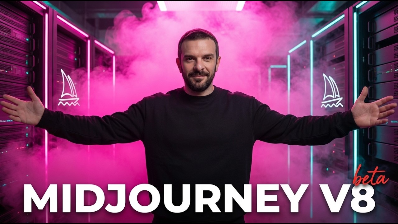 Вышел Midjourney V8 Beta! Что нового? Тестируем!