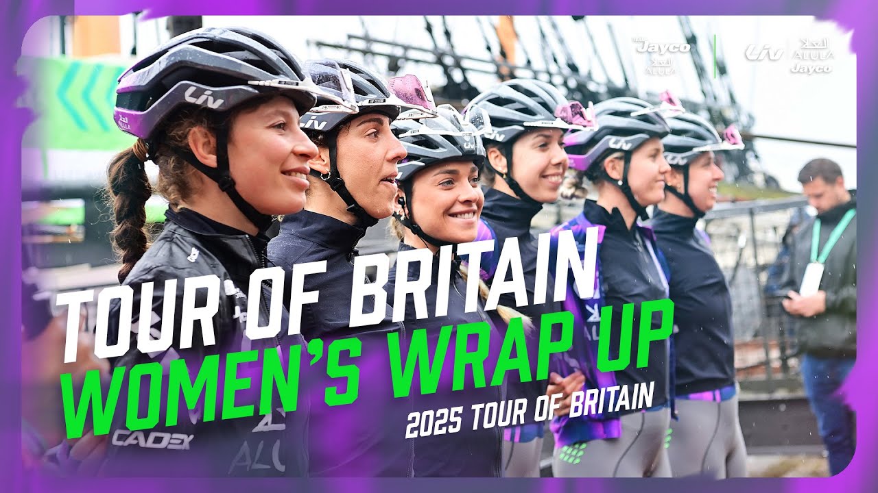 🇬🇧 Tour of Britain Women 2025: Behind the scenes with Liv AlUla Jayco