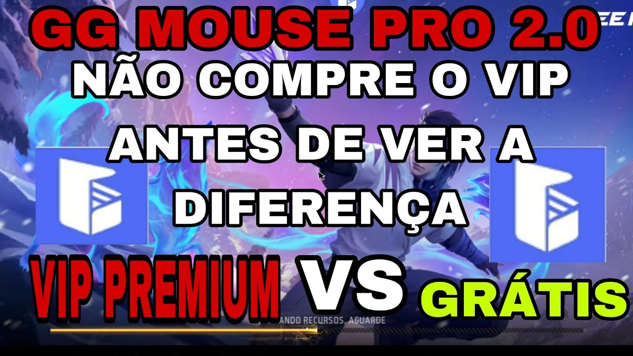 💥GG MOUSE PRO 2.0 !! NÃO COMPRE O VIP ANTES DE VER A DIFERENÇA DO GG VIP PREMIUM PRO GG GRÁTIS 💥