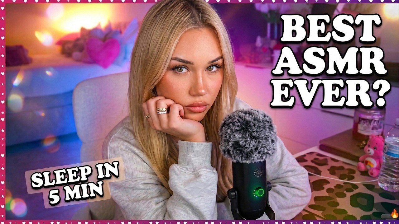 ASMR YAPPING AND SCRATCHING YOU TO SLEEP!! GERMAN