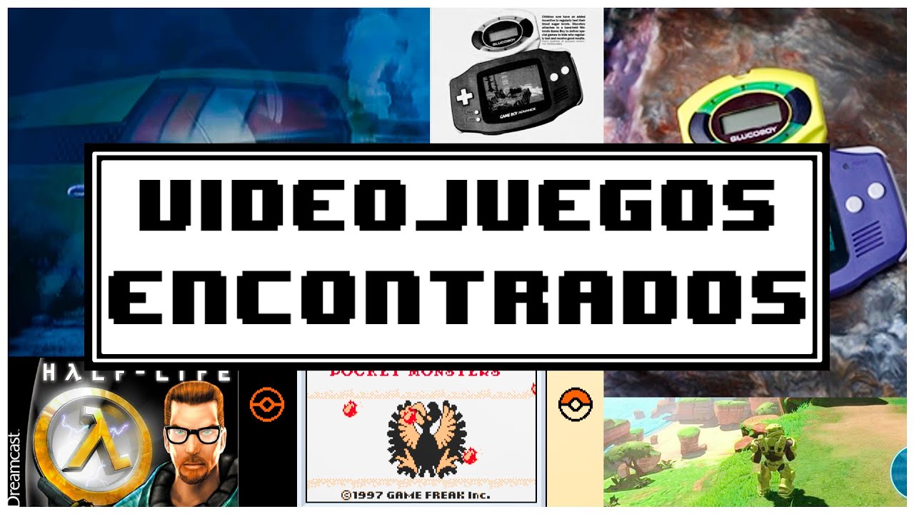 Videojuegos que fueron encontrados 