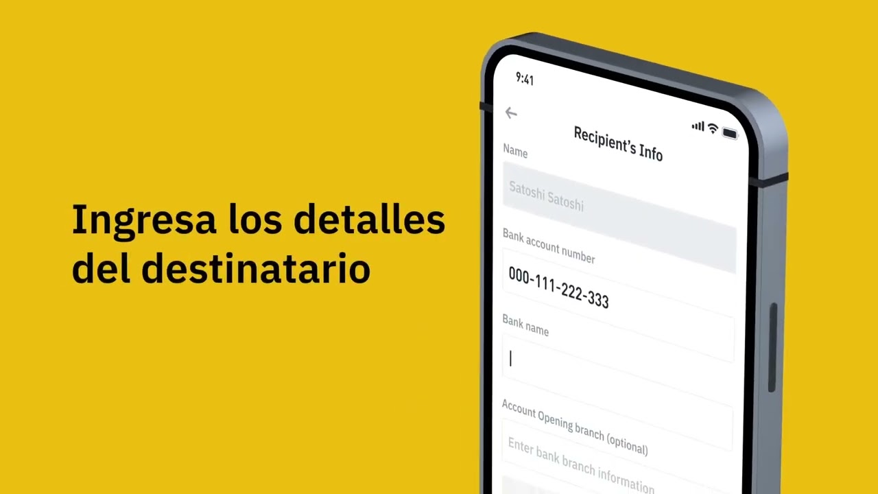 Cripto Remesas de Binance