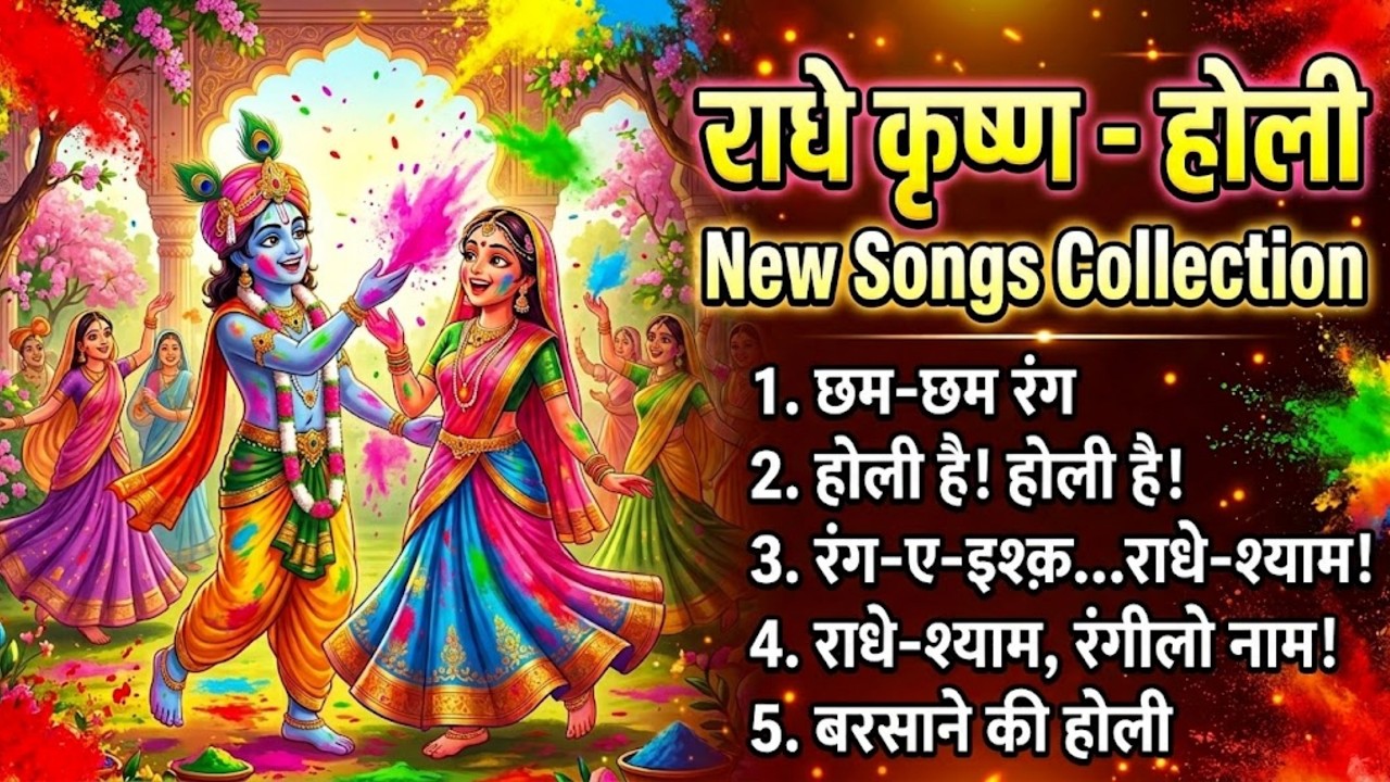 Holi Special 2026 💥 Radhe Krishna New Songs | Nonstop Holi Bhajan Jukebox 2026