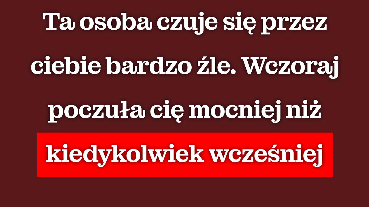 Ta Osoba Czuje Się Przez Ciebie Bardzo Źle I Wczoraj Poczula Cię Niewyobrażalnie | Carl Jung