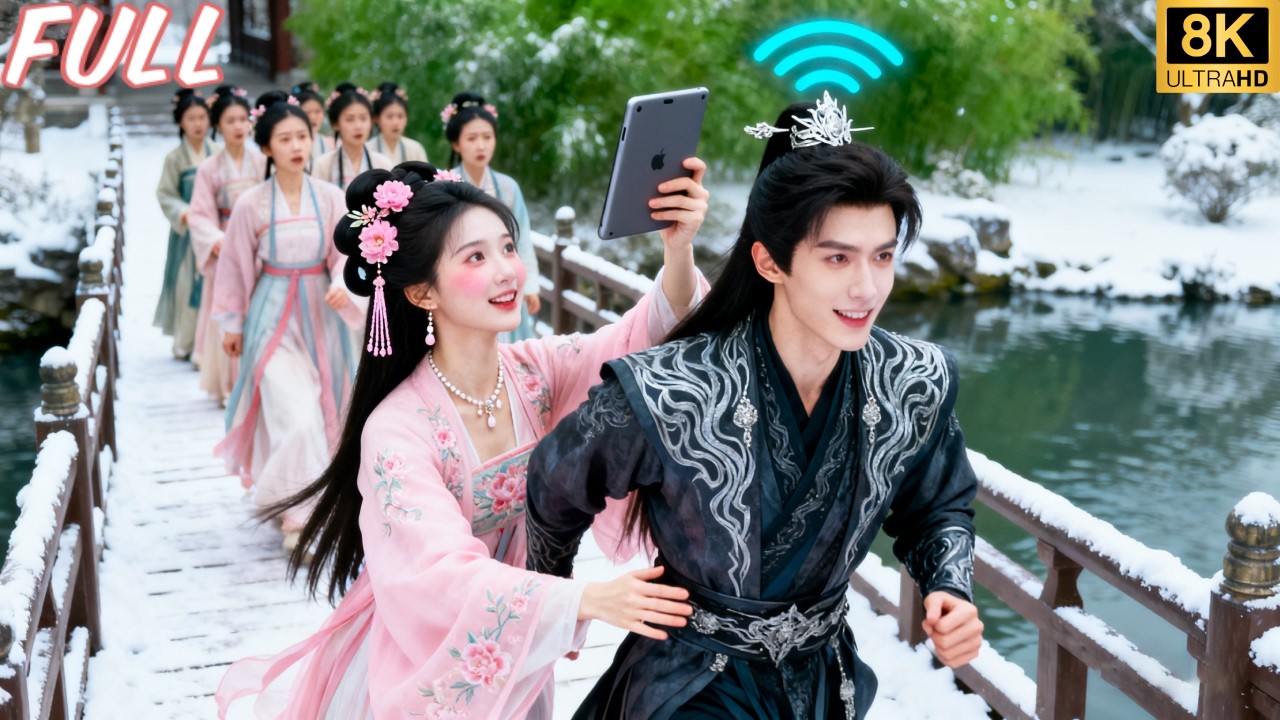 Une fille moderne voyage dans le temps—le prince devient son “Wi-Fi mobile”,elle le poursuit partout