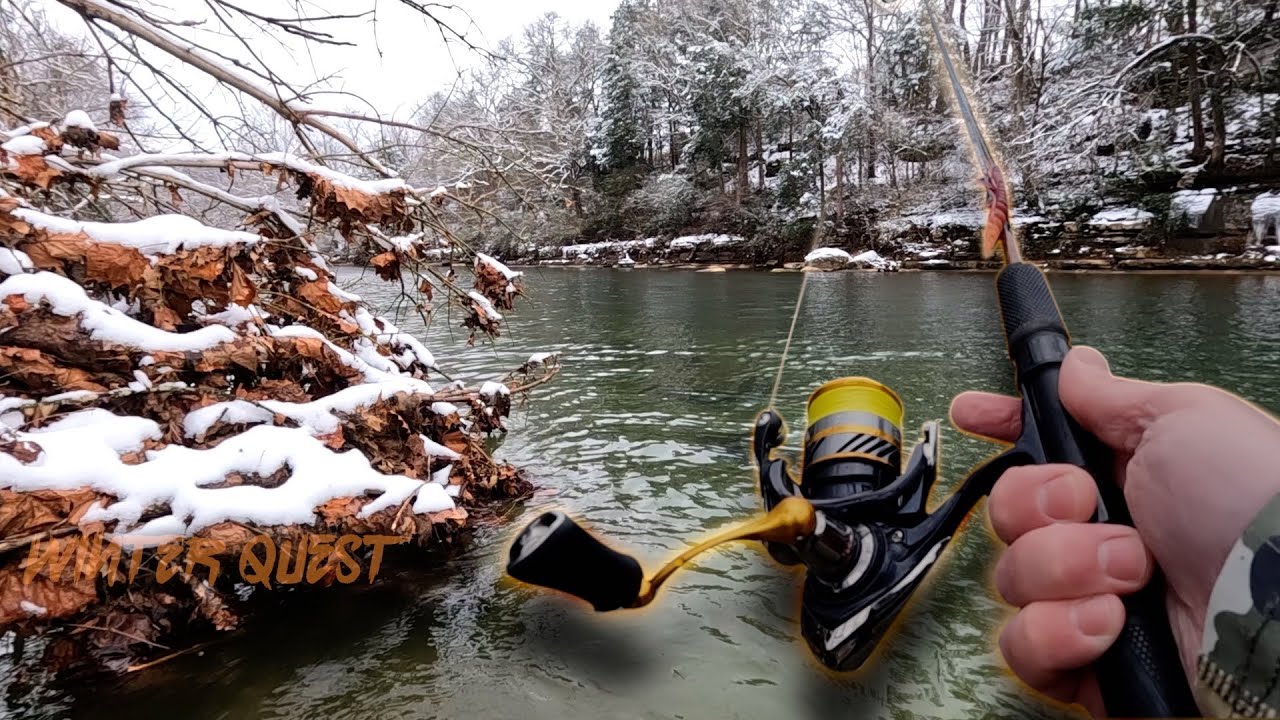 Winter Creek Fishing TIPS - COLD weather Tactics that Produce!