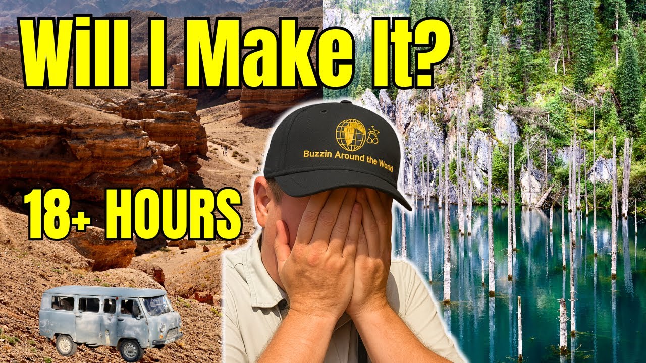 Charyn Canyon + Kolsay & Kaindy Lakes in ONE Day (Almaty, Kazakhstan Day Trip)