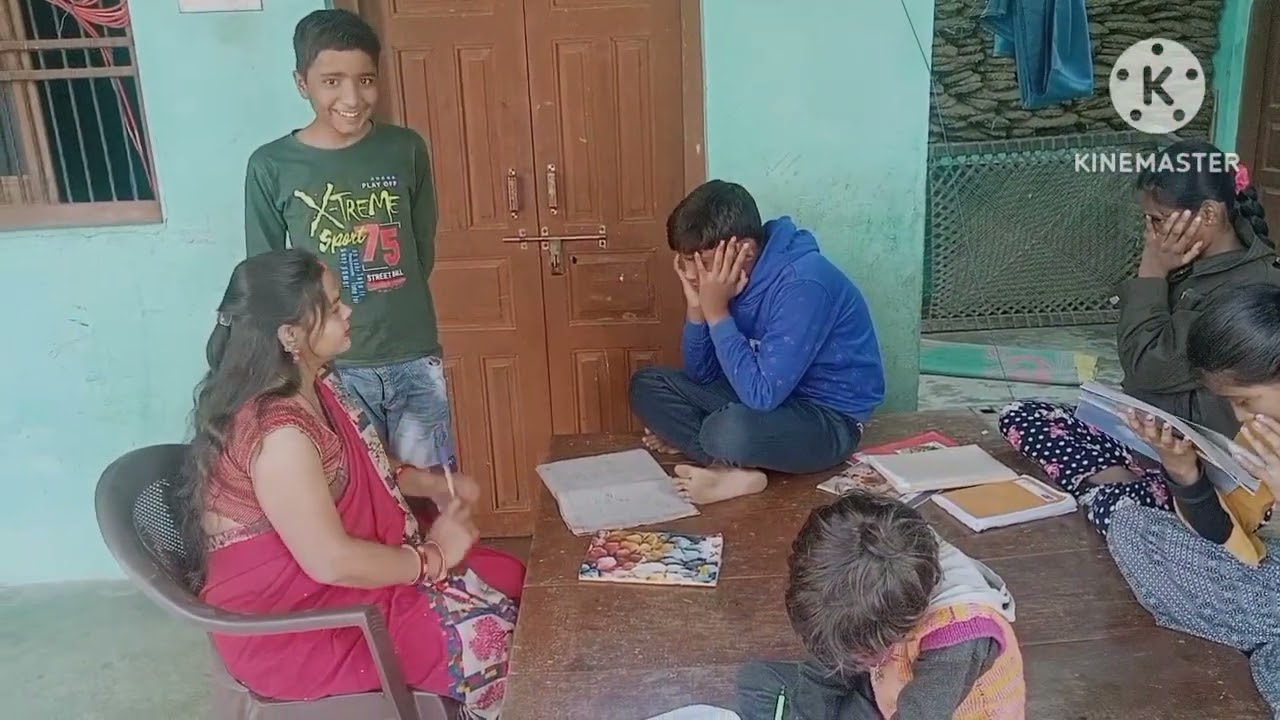 #Teacher student 👂 ear pulling video 