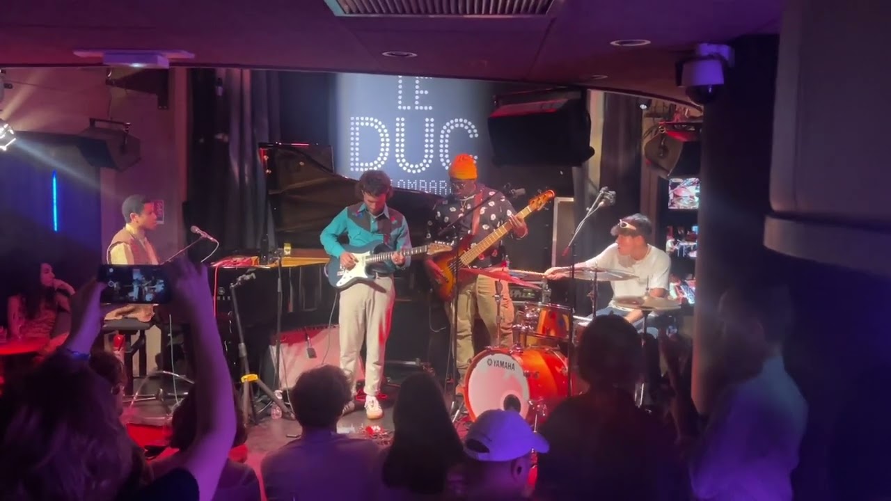 DUC DES LOMBARDS: REUBEN JAMES🎹🎤🎻🎺🥁🎸🎷🔥🔥🔥🔥🔥🔥🔥🔥