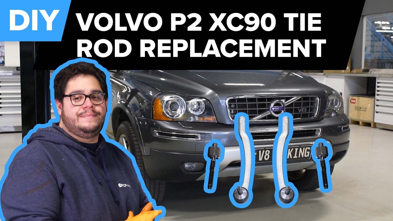 Замена внутренней и внешней рулевой тяги своими руками на Volvo XC90 (Volvo P2 XC90 2003-2014 3.2...
