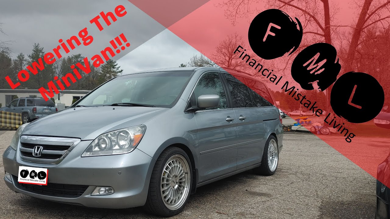 FML - Lowering The Sweet Minivan!! The Honda Odyssey Is Getting Some Gap Closure!